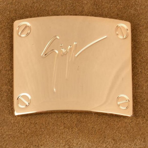 ⭐️giuseppe zanotti jr NEW camel suede lined boots - Picture 9 of 13